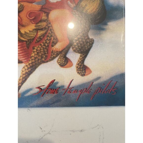 STONE TEMPLE PILOTS PURPLE WALMART EXCLUSIVE LIMITED EDITION BLUE SPLATTER VINYL - Picture 2 of 5